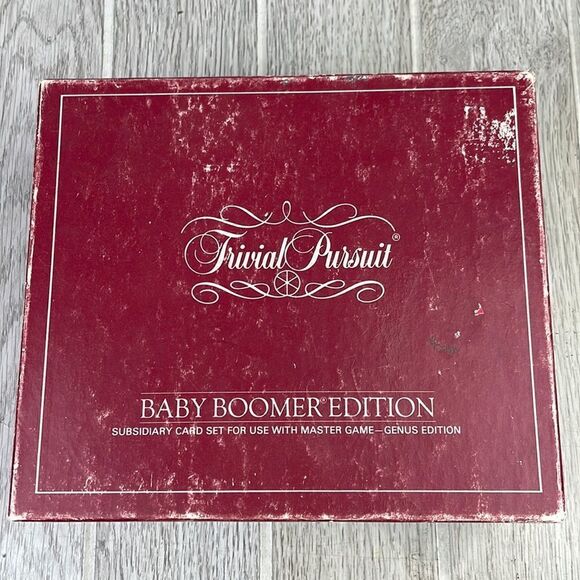 Trivial Pursuit Baby Boomer Subsidiary Card Set. Vintage 1983 - Picture 1 of 8